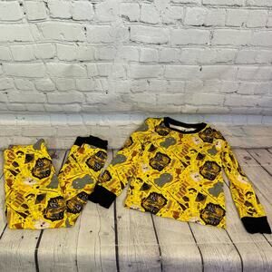 CoZco Harry Potter Hufflepuff Bamboo Pajama Set